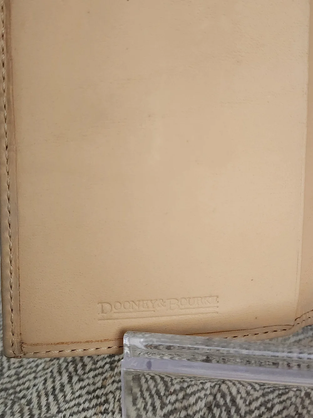 Y2K Dooney & Bourke Retro Scribble checkbook wallet Clutch With Rainbow Zipper!